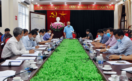 Thái Nguyên: Phú Bình kiểm điểm tiến độ lập quy hoạch xây dựng vùng đến năm 2040