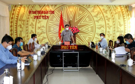 Phú Yên: Họp trực tuyến Hội nghị UBND tỉnh thông qua nhiều nội dung 