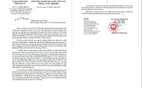 TP.Pleiku (Gia Lai): Bảo vệ “vùng xanh”, thực hiện “mục tiêu kép”