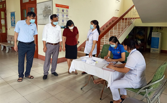 Phú Lương, Thái Nguyên:  Triển khai tiêm vắc xin phòng Covid-19 trên diện rộng