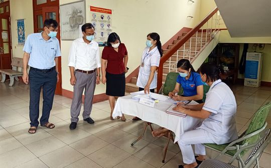 Phú Lương, Thái Nguyên:  Triển khai tiêm vắc xin phòng Covid-19 trên diện rộng