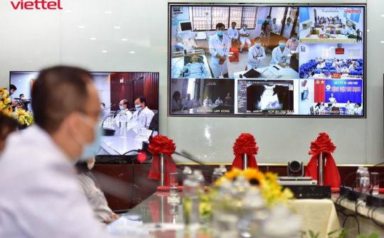 Telehealth provides remote consultations for treatment of over 1800 severe COVID-19 cases