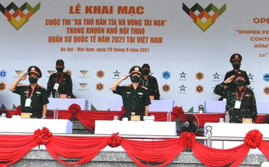 Sẵn sàng cho Lễ khai mạc Army Games 2021 tại Việt Nam