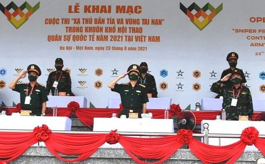 Sẵn sàng cho Lễ khai mạc Army Games 2021 tại Việt Nam