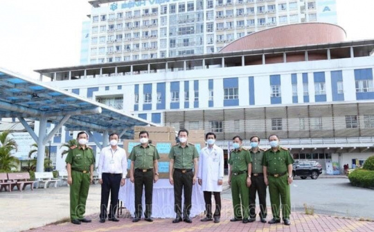 Công an TP.HCM đồng hành cùng Công an Đồng Nai chống dịch Covid-19