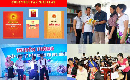 Xã, phường đạt chuẩn tiếp cận với pháp luật để đảm bảo quyền, lợi ích hợp pháp của mình