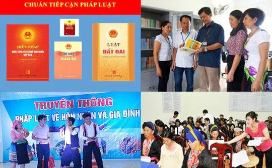 Xã, phường đạt chuẩn tiếp cận với pháp luật để đảm bảo quyền, lợi ích hợp pháp của mình