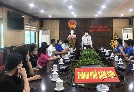 Thành phố Sầm Sơn thành lập đội Thanh niên tình nguyện