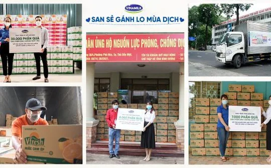 Tháng sinh nhật, Vinamilk trao “quà sức khỏe”, cùng cộng đồng vượt qua đại dịch