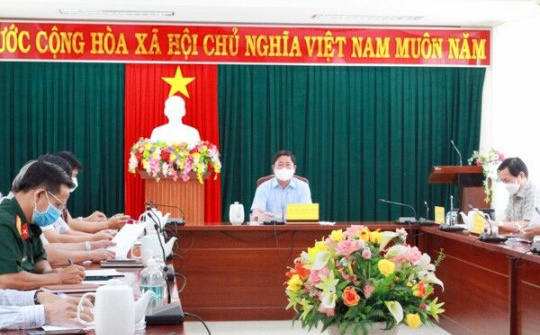Ninh Thuận: Họp Ban Chỉ đạo công tác phòng, chống dịch COVID-19 tỉnh
