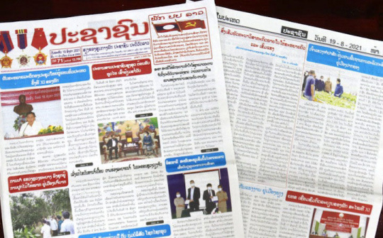 Báo Lào: Cách mạng Tháng Tám và bài học trong thời kỳ hội nhập