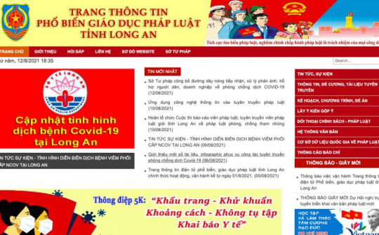 Hưởng ứng Ngày pháp luật Việt Nam thiết thực, hiệu quả, bảo đảm phòng chống dịch bệnh