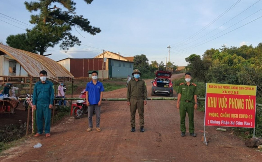 Đắk Lắk phát hiện gần 80 trường hợp dương tính với SARS-CoV-2 tại hai Buôn của huyện Krông Búk