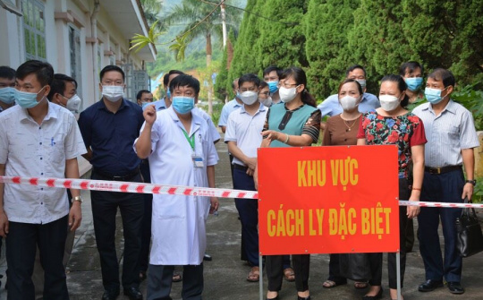 Lào Cai: Phó Chủ tịch UBND tỉnh kiểm tra công tác phòng, chống dịch Covid-19 tại huyện Bát Xát