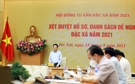 Hội đồng Tư vấn đặc xá họp xét duyệt hồ sơ đặc xá năm 2021