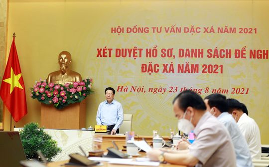 Hội đồng Tư vấn đặc xá họp xét duyệt hồ sơ đặc xá năm 2021