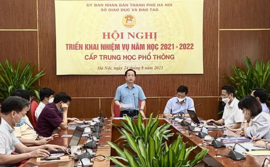 Ngành GD-ĐT Hà Nội triển khai nhiệm vụ năm học 2021-2022, định hướng đến năm 2025