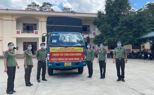 Công an Đắk Nông tiếp tục lan tỏa nhiều hoạt động ý nghĩa hướng về quân và dân vùng dịch
