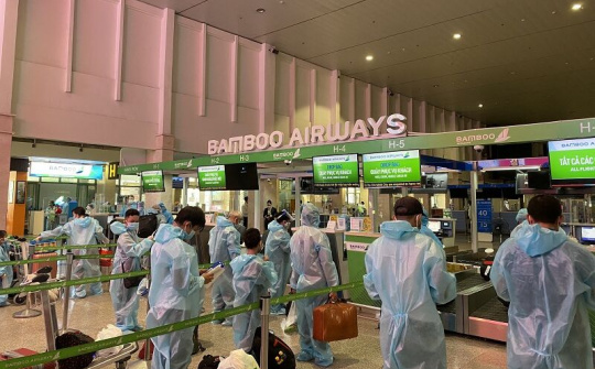 Thanh Hóa đón 189 công dân có hoàn cảnh đặc biệt khó khăn trở về từ TP Hồ Chí Minh