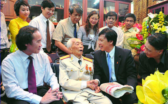 Một chiều trong ngôi nhà Đại tướng