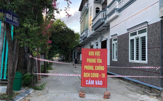 Huyện Nông Cống thực hiện giãn cách xã hội theo Chỉ thị 16 từ 16 giờ ngày 25/8