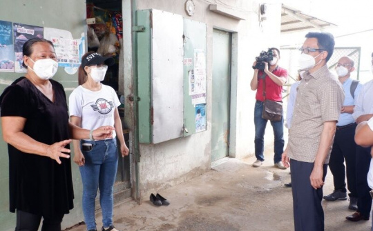 Phó Thủ tướng Vũ Đức Đam: “Tin tưởng Long An sẽ sớm khống chế được dịch”