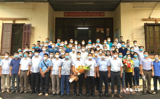 Thanh Hóa tiếp tục cử 59 cán bộ y tế chi viện cho TP Hồ Chí Minh chống dịch Covid-19