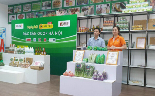 Hà Nội chuẩn bị tổ chức Diễn đàn trực tuyến kết nối cung cầu sản phẩm OCOP