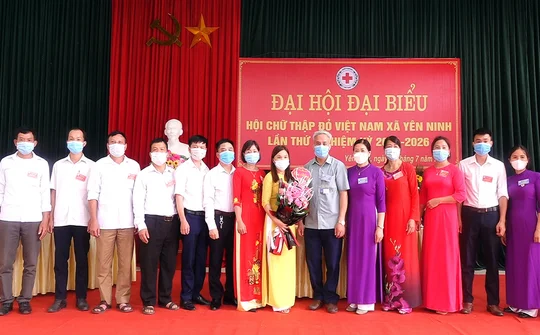Phú Lương, Thái Nguyên: Đại hội Đại biểu hội Hội Chữ thập đỏ xã Yên Ninh lần thứ V, nhiệm kỳ 2021-2026