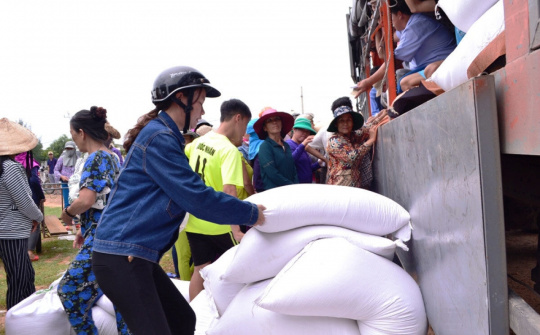 Ninh Thuận hoàn thành cấp phát gạo cho người dân gặp khó khăn do dịch