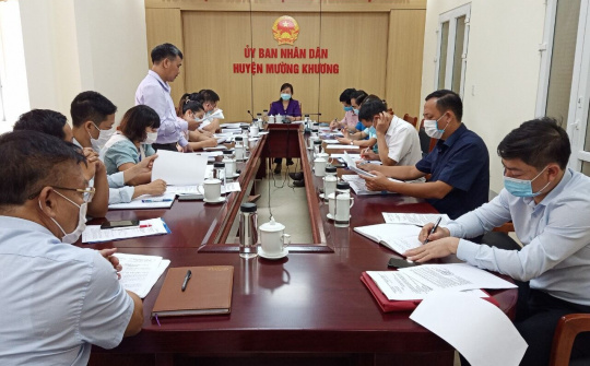 Lào Cai: HĐND tỉnh làm việc với huyện Mường Khương về việc chấp hành quy định của pháp luật đối với người có công