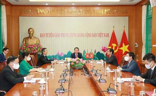 Thúc đẩy hợp tác về nghiên cứu lý luận, tuyên truyền, báo chí Việt Nam-Trung Quốc