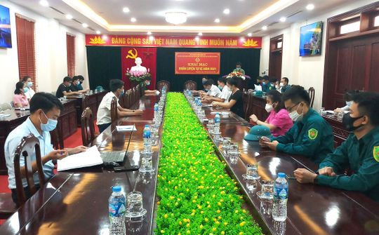 Đồng Hỷ, Thái Nguyên: Khai mạc khóa huấn luyện dân quân tự vệ khối cơ quan UBND huyện năm 2021