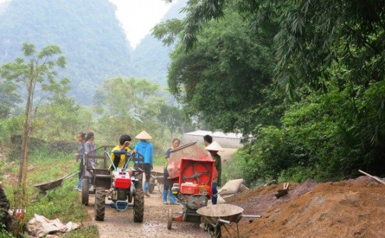 Hà Quảng, Cao Bằng: Đoàn kết xây dựng nông thôn mới, đô thị văn minh