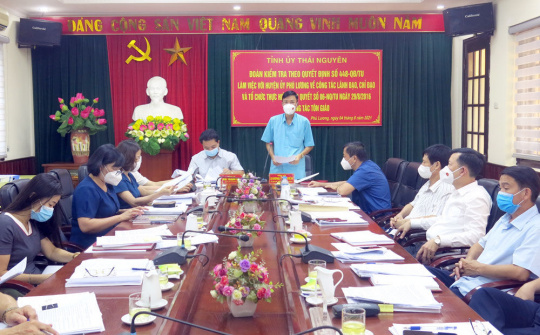 Thái Nguyên: Tăng cường công tác quản lý Nhà nước về tôn giáo