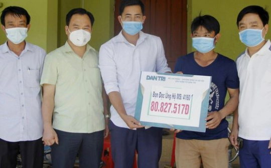 Bạn đọc giúp đỡ cậu bé bị viêm màng não hơn 80 triệu đồng