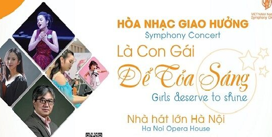 Hòa nhạc giao hưởng ‘Là con gái để tỏa sáng’ được tổ chức online