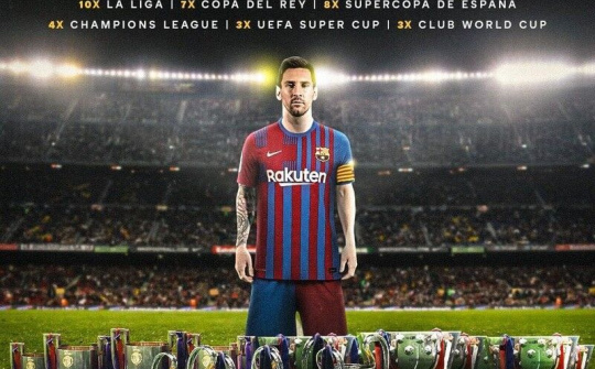 PSG và Man City chạy đua giành chữ ký của Messi sau khi rời Barca