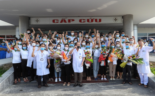 Thanh Hóa: 60 cán bộ y tế Bệnh viện 71 Trung ương lên đường hỗ trợ phòng chống dịch tại TP. Hồ Chí Minh