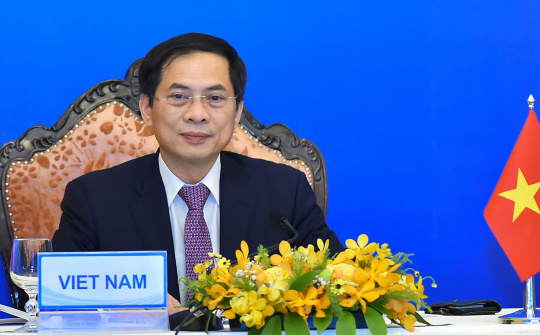 Bộ trưởng Bùi Thanh Sơn đề xuất 5 phương hướng mà các nước Mekong-Nhật Bản cần thúc đẩy hợp tác