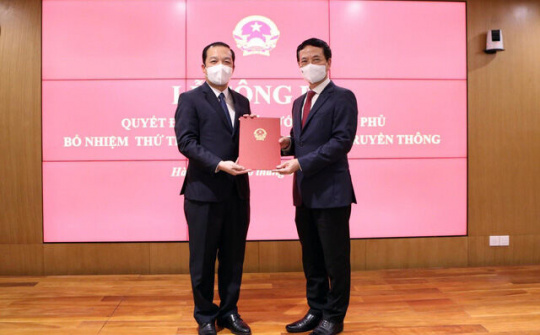 Chủ tịch VNPT được bổ nhiệm làm Thứ trưởng Bộ Thông tin và Truyền thông