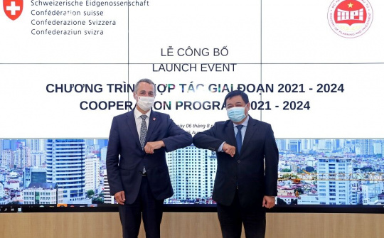 Thụy Sỹ hỗ trợ Việt Nam 1,8 nghìn tỷ đồng để tăng trưởng bền vững, theo định hướng thị trường