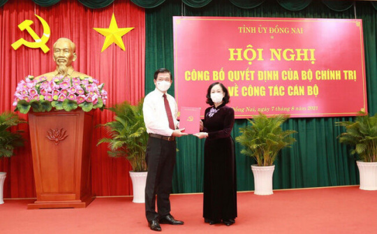 Đồng Nai có tân Bí thư Tỉnh ủy