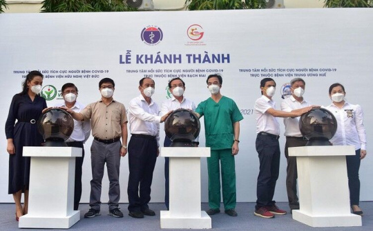 TPHCM khánh thành Trung tâm Hồi sức tích cực COVID-19 với 1.500 giường