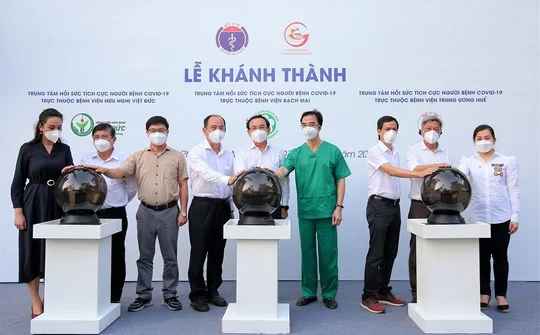 Doanh nghiệp góp sức thành lập các trung tâm hồi sức tích cực COVID-19