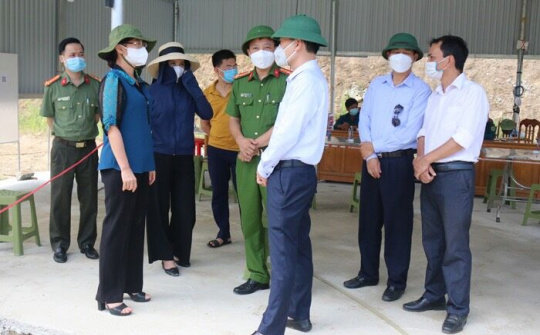 Lào Cai: Phó Chủ tịch UBND tỉnh kiểm tra công tác phòng, chống dịch tại huyện Văn Bàn