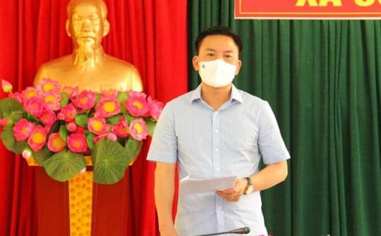 Thanh Hoá: Bí thư Tỉnh uỷ kiểm tra công tác phòng, chống dịch COVID-19 tại huyện Nông Cống