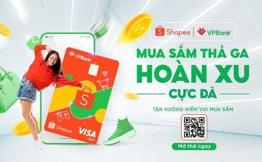 Ra mắt Thẻ ghi nợ Quốc tế VPBank Shopee – quà tặng cho các tín đồ mua sắm