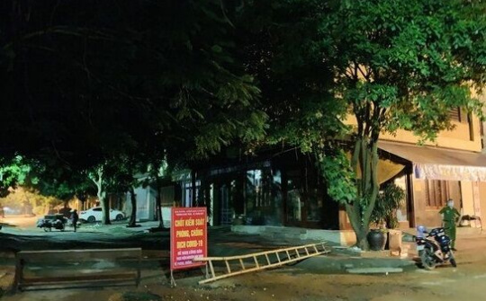 TP Thanh Hóa phong tỏa các khu dân cư liên quan đến ca mắc Covid -19