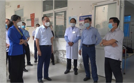 Lào Cai: P Bí thư TT Tỉnh ủy kiểm tra công tác phòng, chống dịch tại huyện Bảo Yên